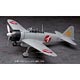 クリエイターワークスシリーズ 1/48 「紫電改のマキ」三菱 A6M2b 零式艦上戦闘機 21型 (キャラデカール付) プラモデル
