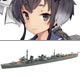 1/700 艦隊これくしょん プラモデル 22 艦娘 駆逐艦 時津風