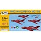 1/144 MiG-19S エアロバティック塗装（4機セット） プラモデル
