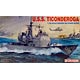 1/700 現用アメリカ海軍 イージス ミサイル 巡洋艦 タイコンデロガ プラモデル