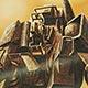大河原邦男展 前売りチケット 一般 / デザイン：「太陽の牙ダグラム」