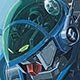 大河原邦男展 前売りチケット 一般 / デザイン：「蒼き流星SPTレイズナー」