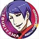 東京喰種トーキョーグール カンバッジストラップ 月山習ver2