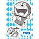 ドラえもん原作45周年記念 ダイカットステッカー ドラえもん バンザイ
