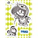 ドラえもん原作45周年記念 ダイカットステッカー ドラえもん 歌う