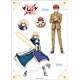 Fate/Stay night きゃらぺた 士朗+セイバー Sサイズ
