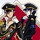 劇場版 K MISSING KINGS A4サイズステッカー 尊＆礼司