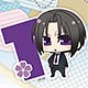 薄桜鬼SSL アクリルバッジチャーム 土方歳三