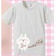 カナヘイの小動物 Tシャツ/うさぎ Men’s(M)アッシュグレー
