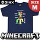マインクラフト Tシャツ クリーパーアナトミー/NAVY Mサイズ