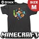 マインクラフト Tシャツ Run Away！/VINTAGE COAL Mサイズ
