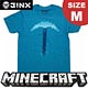 マインクラフト Tシャツ ピックアックス/TURQUISE Mサイズ
