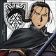 アルスラーン戦記 ダリューン クッションカバー