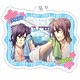 薄桜鬼SSL-sweet school life- リフレクションキーホルダー 沖田＆斎藤