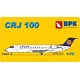 1/72 ボンバルディアCRJ100ルフトハンザ航空(キット長37cm) プラモデル