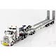 1/50 KENWORTH T909 + DRAKE 2x8 DOLLY + DRAKE 4x8 SWINGWING トレーラー (ホワイト)