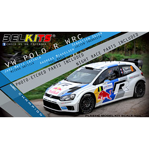 1/24 ベルキット No.3 フォード フィエスタ RS WRC プラモデル