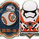 スター・ウォーズ-フォースの覚醒- ピンバッジコレクション 12個入りBOX