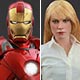 【ムービー・マスターピース】『アイアンマン3』1/6スケールフィギュア ペッパー・ポッツ＆アイアンマン・マーク9