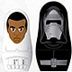 『スター・ウォーズ/フォースの覚醒』【マトリョーシカ】5体セット