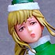 吉原蜜華 ラバーズサンタ グリーンVer. 1/5 完成品フィギュア