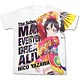 ラブライブ！The School Idol Movie 劇場版 矢澤にこ フルグラフィックTシャツ/ホワイト-XL