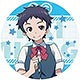 Classroom☆Crisis 缶バッチ 100 上永谷 アキ