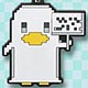 銀魂 ドットビット ラバーチャーム エリザベス