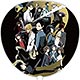 デュラララ！！×2転 ジャンボうちわA(集合)