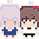 256たん NEW GAME！ ドットトレーディングラバーストラップ 6個入りBOX
