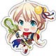 白猫プロジェクト 茶熊アクリルキーホルダー(フラン)