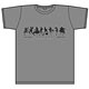 白猫プロジェクト 茶熊Tシャツ(グレー)(サイズ：S)