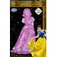 立体パズル クリスタルギャラリー スノーホワイト・白雪姫(Pink)