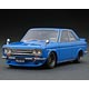 1/43 Datsun Bluebird Coupe (KP510) Blue