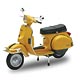 1/12 完成品バイク VESPA P200E(1978/イエロー)
