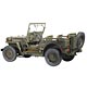 1/6 WW.II アメリカ陸軍 1/4トン 4x4 小型汎用軍事車両 プラモデル