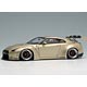 1/43 LB★WORKS R35 GT-R GT wing ver. シリカブレス/BBS LM Wheel ブラック