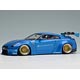 1/43 LB★WORKS R35 GT-R GT wing ver. キャンディブルー/BBS LM Wheel ゴールド