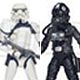 スターウォーズ ブラック / インペリアルフォース 6インチ アクション フィギュアセット / Entertainment Earth限定