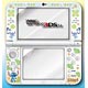 Newニンテンドー3DS LL専用液晶保護フィルム デコレーションシール スティッチ