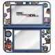 Newニンテンドー3DS LL専用液晶保護フィルムデコレーションシール付 モンスターストライク ボール絵