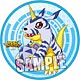 デジモンアドベンチャー マグネットステッカー「ガブモン」