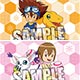 デジモンアドベンチャー クリアファイル2枚セット「太一＆ヒカリ」