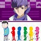 おそ松さん ポストカードセット 一松