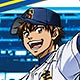 ダイヤのA ミニタペストリー 沢村栄純