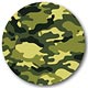 缶バッチ 迷彩