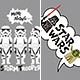 STAR WARS Body Sticker of Illustration