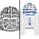 STAR WARS Body Sticker of Words
