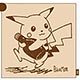 POCKET MONSTERS Sepia graffiti ポリ麻 クッションカバー ボトル