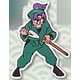 「忍たま乱太郎」 ワッペン 潮江文次郎